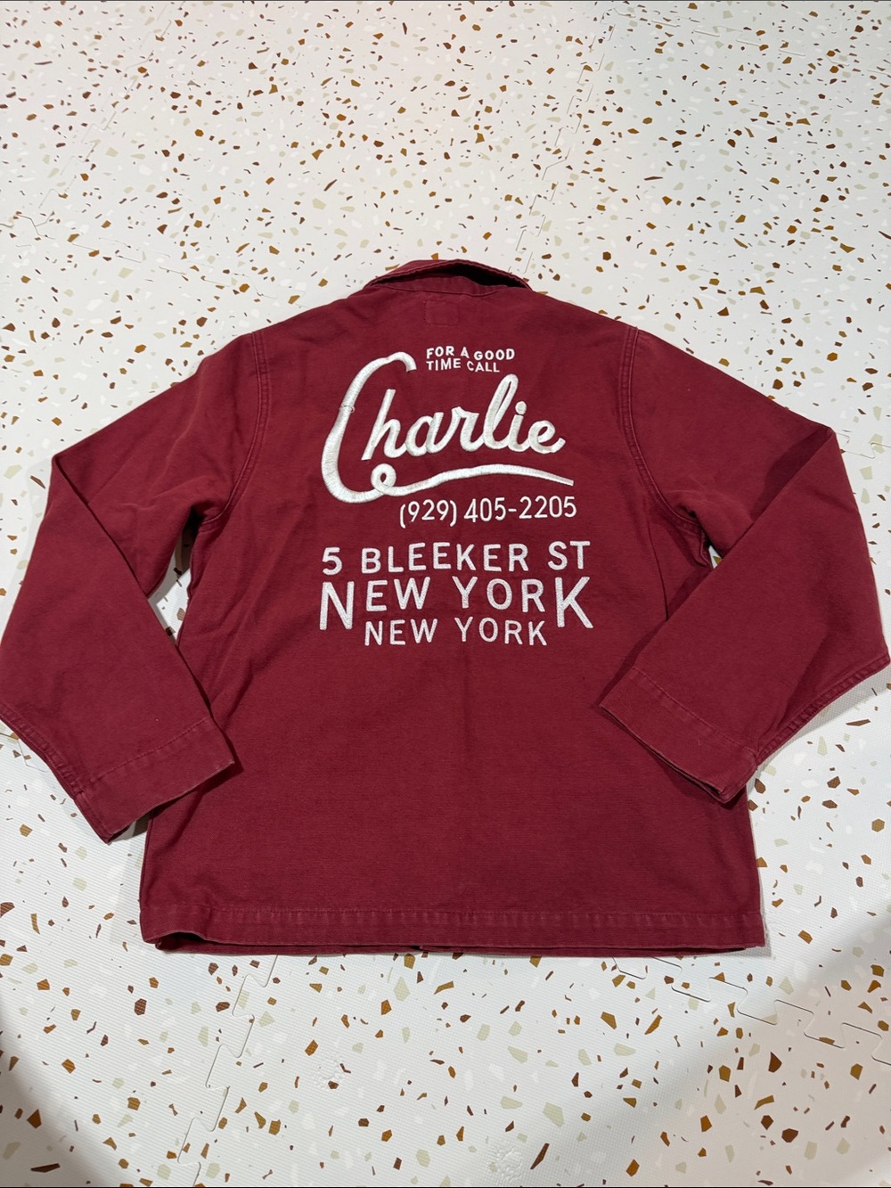 C as in Charlie Chore Jacket X Dinner Service - Picture 3 of 5
